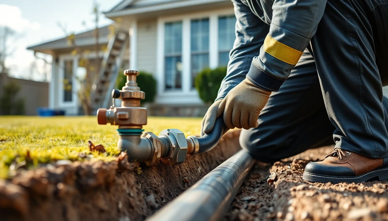 Sewer line repair